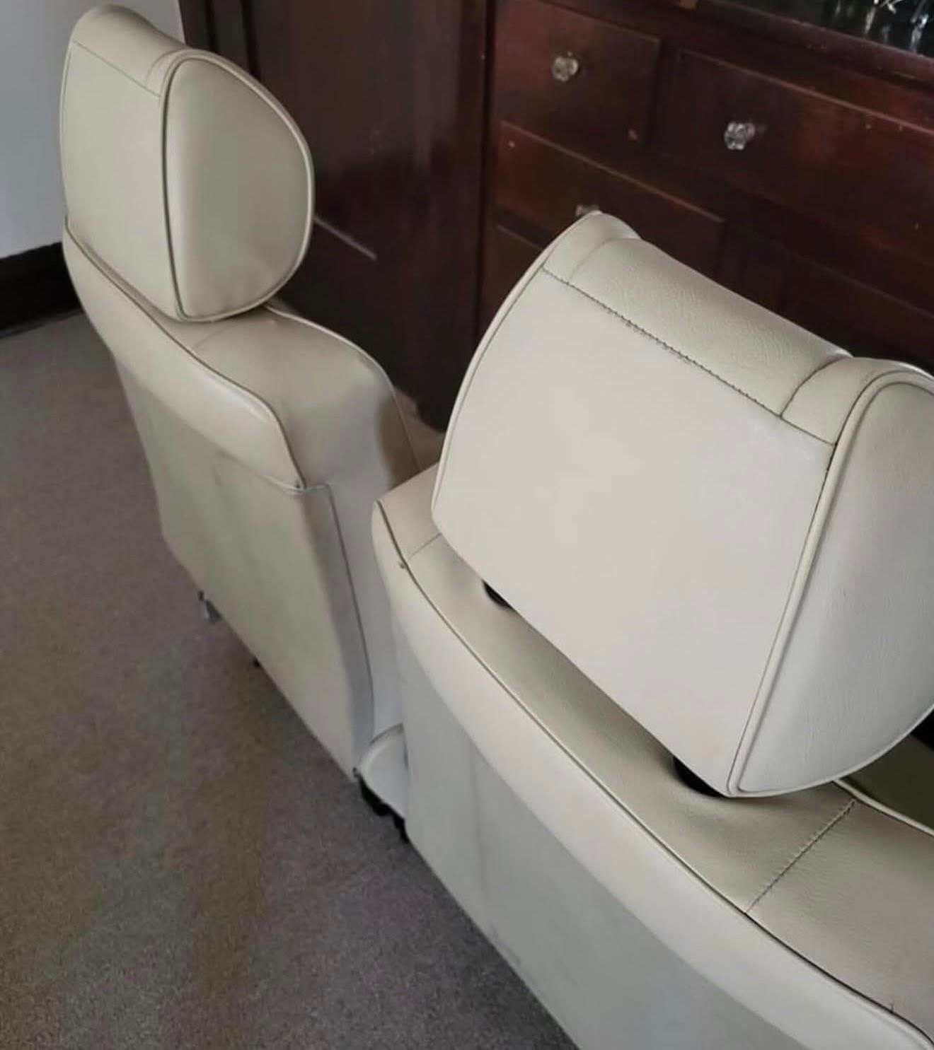 Très rare intérieur Recaro Sportline pour Mercedes 190E W201 Couleur : Tan / Bronzage – Pièce d’origine Mercedes-Benz - Image 5