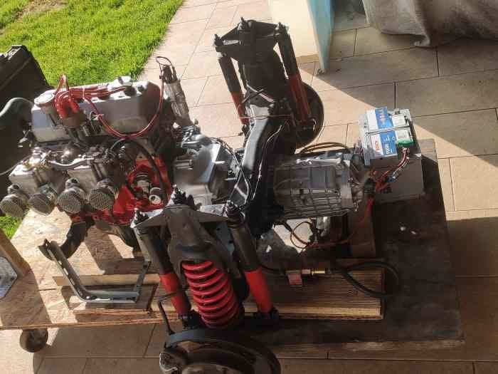 Ensemble complet Renault 8 Gordini / Renault 1400cc