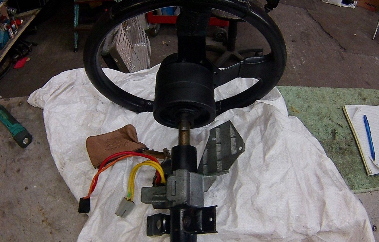 Colonne de direction complète + volant cuir Renault R5 B/C 40 S (R5 GT Turbo) - Image 5